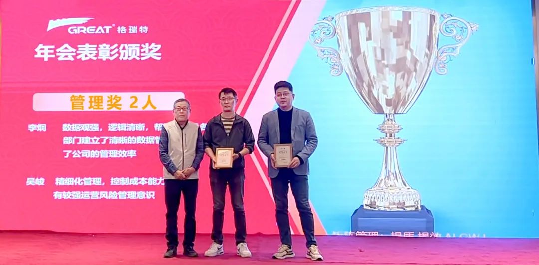 敢在寒冬立軍令，提質(zhì)增效啟新章--暨上海格瑞特年會盛典(圖10)